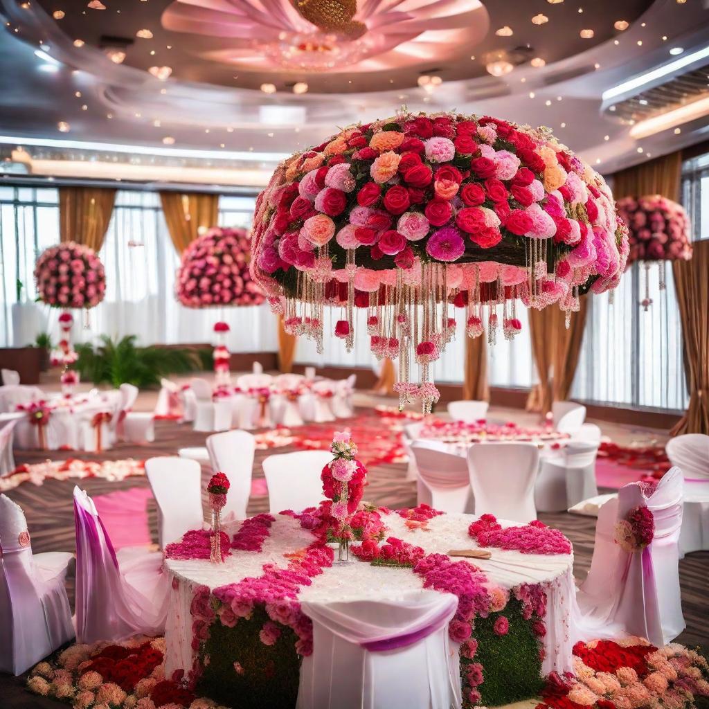 flower decoration in rohini delhi